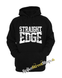 STRAIGHT EDGE - Logo Motive 2 - čierna detská mikina