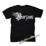 BURZUM - Logo - čierne detské tričko