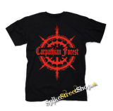 CARPATHIAN FOREST - Red Logo - čierne detské tričko