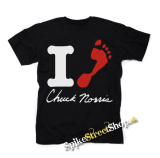 CHUCK NORRIS - I Love Chuck Norris - čierne detské tričko