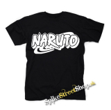 NARUTO - Logo - čierne detské tričko