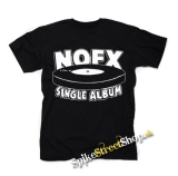 NOFX - Single Album - čierne detské tričko