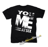 YOU ME AT SIX - Logo - Motive 2 - čierne detské tričko