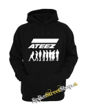 ATEEZ - Logo & Silhouette - čierna pánska mikina
