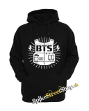 BTS - BANGTAN BOYS - Logo Design - čierna pánska mikina