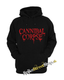 CANNIBAL CORPSE - Logo - čierna pánska mikina