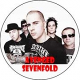 AVENGED SEVENFOLD - Band - White Motive - odznak