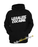 LEGALIZE COCAINE - čierna pánska mikina