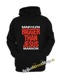 MARILYN MANSON - Bigger Than Jesus - čierna pánska mikina