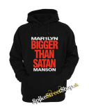 MARILYN MANSON - Bigger Than Satan - čierna pánska mikina