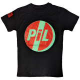 PUBLIC IMAGE LTD - Original Logo - čierne pánske tričko