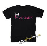 MADONNA - Pink Logo - pánske tričko