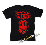 NO TIME TO HATE - Peace Skull - pánske tričko
