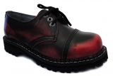 Topánky KMM 3D BLACK/RED - 3 dierkové