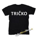 TRIČKO - čierne pánske tričko