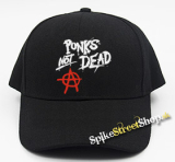 ANARCHY - Punks Not Dead - čierna šiltovka (-30%=AKCIA)