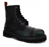 Topánky KMM 8D BLACK/GREEN - 8 dierkové