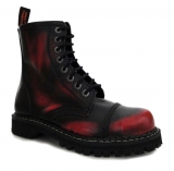 Topánky KMM 8D BLACK/RED - 8 dierkové