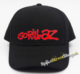 GORILLAZ - Logo Red - čierna šiltovka (-30%=AKCIA)