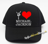 I LOVE MICHAEL JACKSON - čierna šiltovka (-30%=AKCIA)