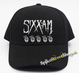 SIXX AM - Logo - čierna šiltovka (-30%=AKCIA)