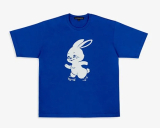 NEWJEANS - Bunny - kráľovsky-modré detské tričko