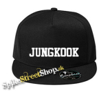 JUNGKOOK - Logo - čierna šiltovka model "Snapback"