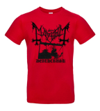 MAYHEM - Deathcrush - červené pánske tričko