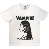 OLIVIA RODRIGO - Vampire - biele pánske tričko