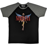 NIRVANA - Angelic - čierne pánske tričko