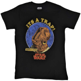 STAR WARS - Ackbar It's A Trap - čierne pánske tričko