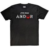 STAR WARS - Andor Logo - čierne pánske tričko