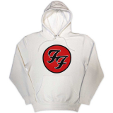 FOO FIGHTERS - FF Logo - biela pánska mikina