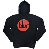 BLUR - Circle Logo - čierna pánska mikina