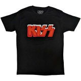 KISS - Holiday Logo - čierne pánske tričko