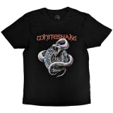 WHITESNAKE - Silver Snake - čierne pánske tričko