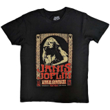 JANIS JOPLIN - Vintage Poster - čierne pánske tričko