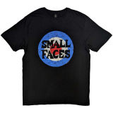 SMALL FACES - Mod Target - čierne pánske tričko