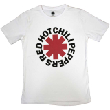 RED HOT CHILI PEPPERS - Classic Asterisk - biele dámske tričko