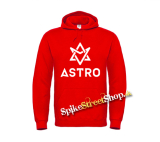ASTRO - Logo - červená detská mikina