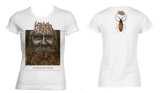 LUNATIC GODS - Vresovrenie Cover Art Colour - biele dámske tričko