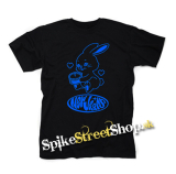 NEWJEANS - Logo & Bunny - čierne detské tričko
