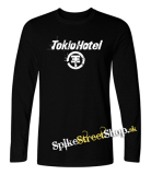 TOKIO HOTEL - Logo - čierne pánske tričko s dlhými rukávmi