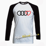 AUDI - Love - pánske tričko s dlhými rukávmi