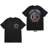 LUKE COMBS - Tour '23 Flag - čierne pánske tričko
