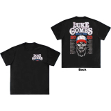 LUKE COMBS - Tour '23 Skull - čierne pánske tričko