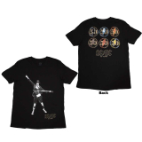 AC/DC - Emblems - čierne pánske tričko