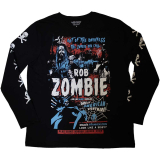 ROB ZOMBIE - Zombie Call - čierne pánske tričko s dlhými rukávmi
