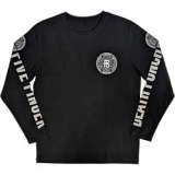 FIVE FINGER DEATH PUNCH - F8 World Tour 2020 - čierne pánske tričko s dlhými rukávmi