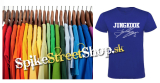 JUNGKOOK - Logo & SIgnature - farebné pánske tričko
